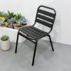 Metal Stacking Bistro Chair Metal Stacking Bistro Chair - BE Furniture Sales