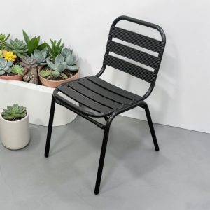 Metal Stacking Bistro Chair - BE Furniture Sales