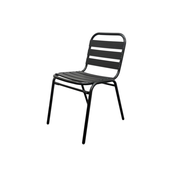 Metal Stacking Bistro Chair