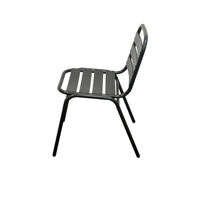 Metal Stacking Bistro Chair