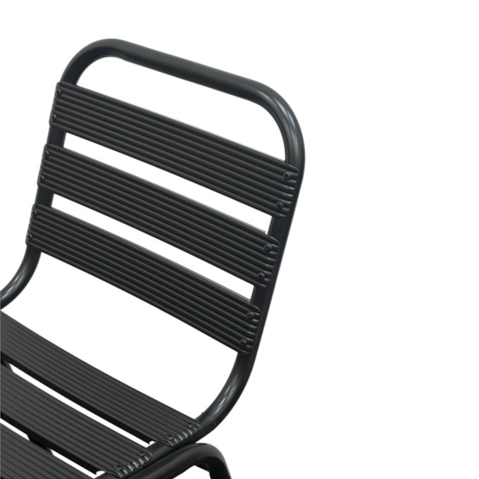 Metal Stacking Bistro Chair