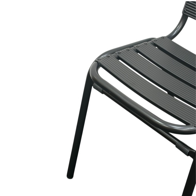 Metal Stacking Bistro Chair