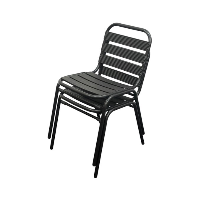Metal Stacking Bistro Chair