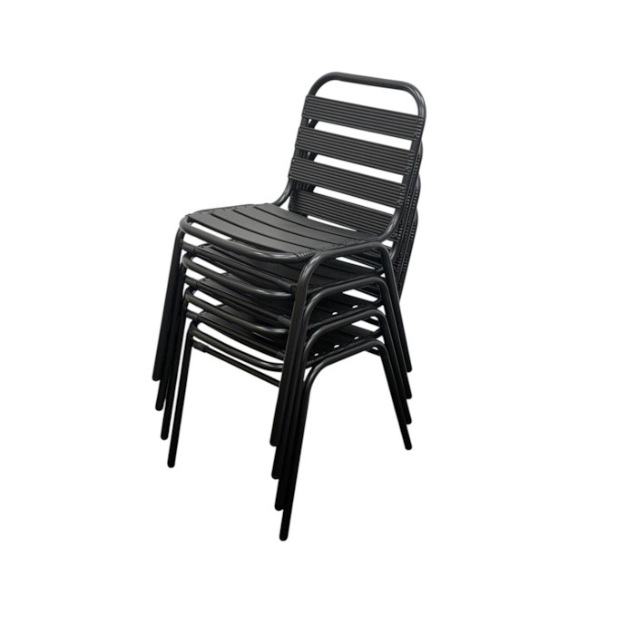 Metal Stacking Bistro Chair
