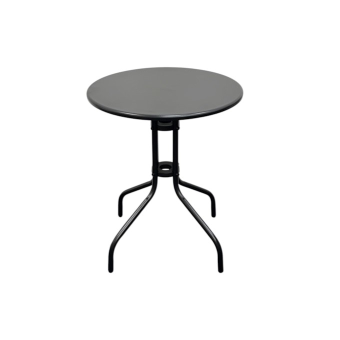Black Steel Bistro Table Black Steel Bistro Table