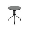 Black Steel Bistro Table Black Steel Bistro Table