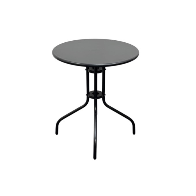 Black Steel Bistro Table Black Steel Bistro Table