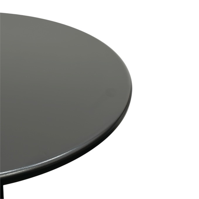 Black Steel Bistro Table Black Steel Bistro Table