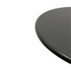Black Steel Bistro Table Black Steel Bistro Table