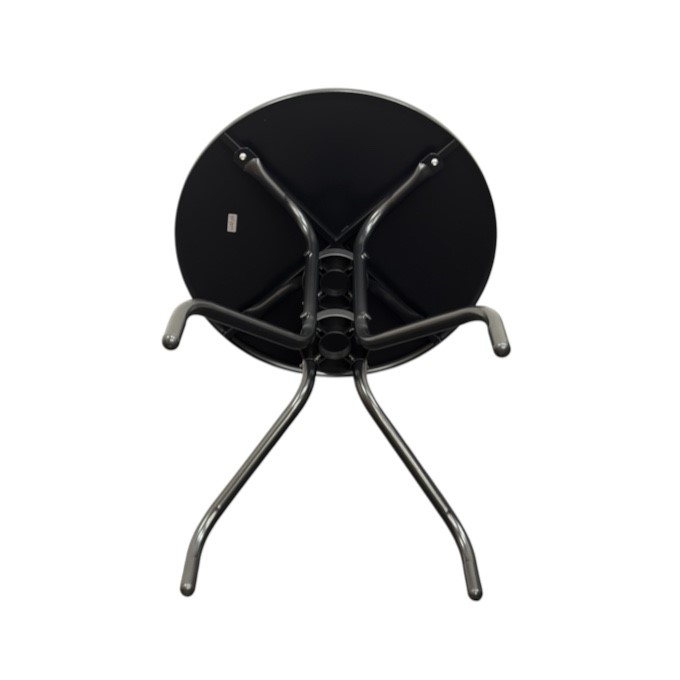 Black Steel Bistro Table Black Steel Bistro Table