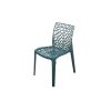 Teal Plastic Stacking Web Chair Teal Plastic Stacking Web Chair