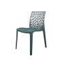 Teal Plastic Stacking Web Chair Teal Plastic Stacking Web Chair