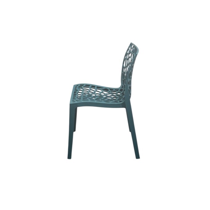 Teal Plastic Stacking Web Chair Teal Plastic Stacking Web Chair