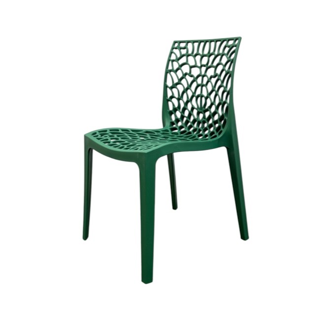 Green Plastic Web Stacking Chair Green Plastic Web Stacking Chair