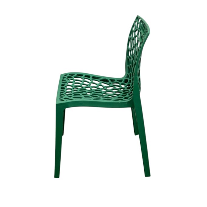 Green Plastic Web Stacking Chair Green Plastic Web Stacking Chair