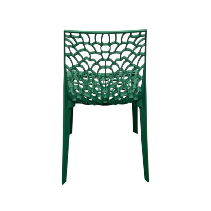 Green Plastic Web Stacking Chair Green Plastic Web Stacking Chair