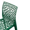 Green Plastic Web Stacking Chair Green Plastic Web Stacking Chair