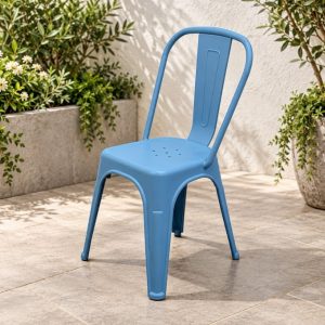 Tolix Style Bistro Chair - BE Furniture Sales