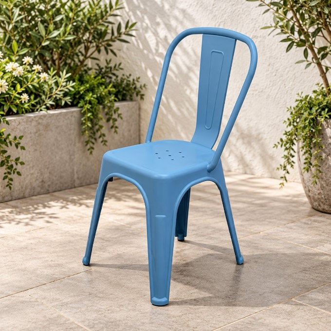 Tolix Style Bistro Chair Tolix Style Bistro Chair - BE Furniture Sales