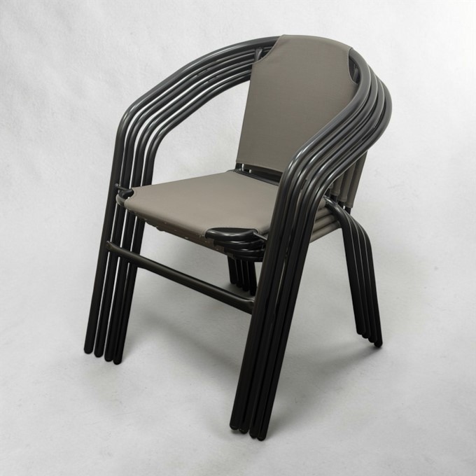 Fabric Stacking Café Chair Fabric Stacking Café Chair