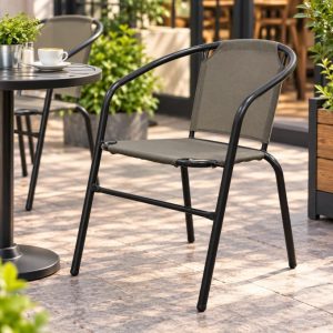 Fabric Stacking Café Chair - BE Furniture Sale