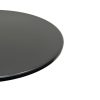 Round Black Pedestal Table Round Black Pedestal Table