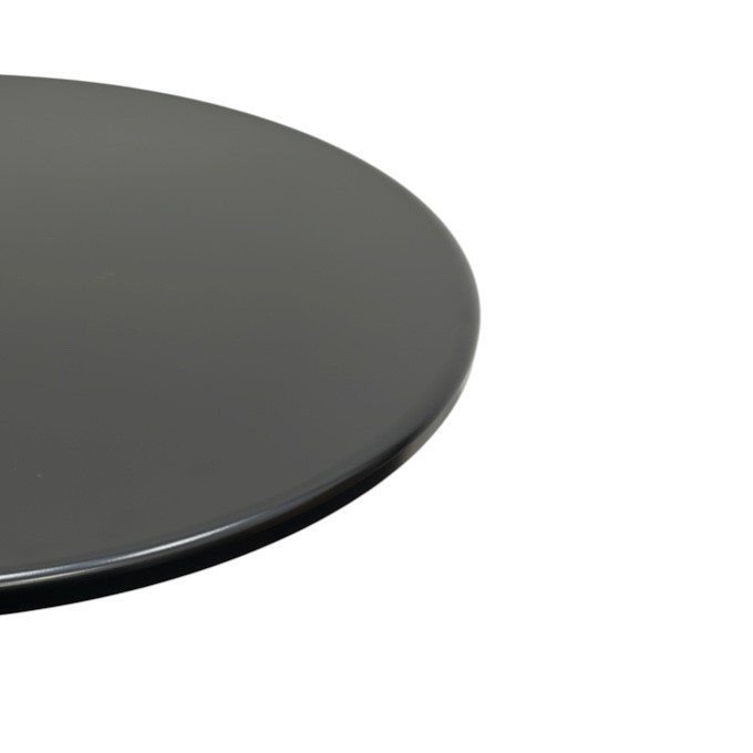 Round Black Pedestal Table Round Black Pedestal Table