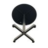 Round Black Pedestal Table Round Black Pedestal Table