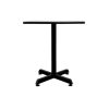 Black Pedestal Bistro Table Black Pedestal Bistro Table