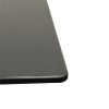 Black Pedestal Bistro Table Black Pedestal Bistro Table
