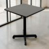 Black Pedestal Bistro Table Black Pedestal Bistro Table