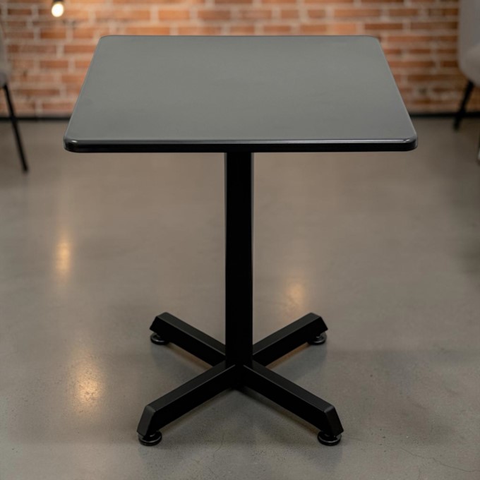 Black Pedestal Bistro Table Black Pedestal Bistro Table - BE Furniture Sales