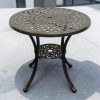 Cast Aluminium Garden Table
