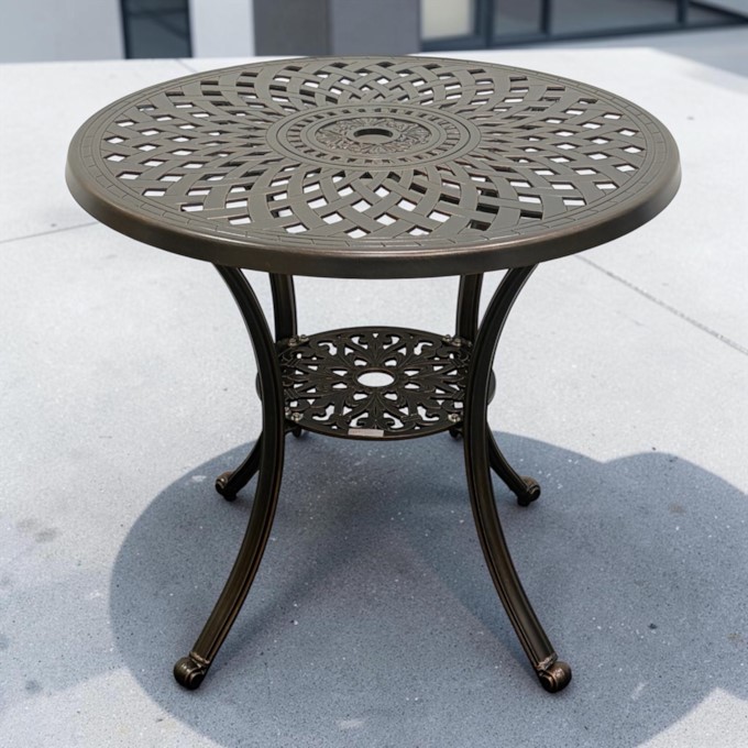 Cast Aluminium Garden Table