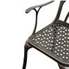 Cast Aluminium Garden Armchair Cast Aluminium Garden Armchair